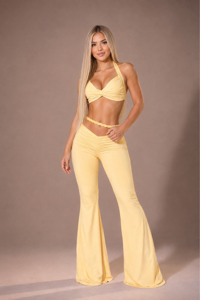 Set amarillo dos piezas