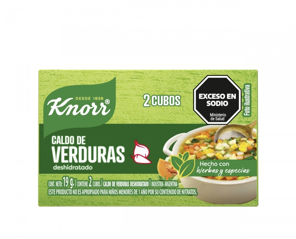 Caldo Knorr x2 Verdura