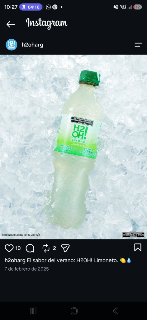 H2oh limoneto