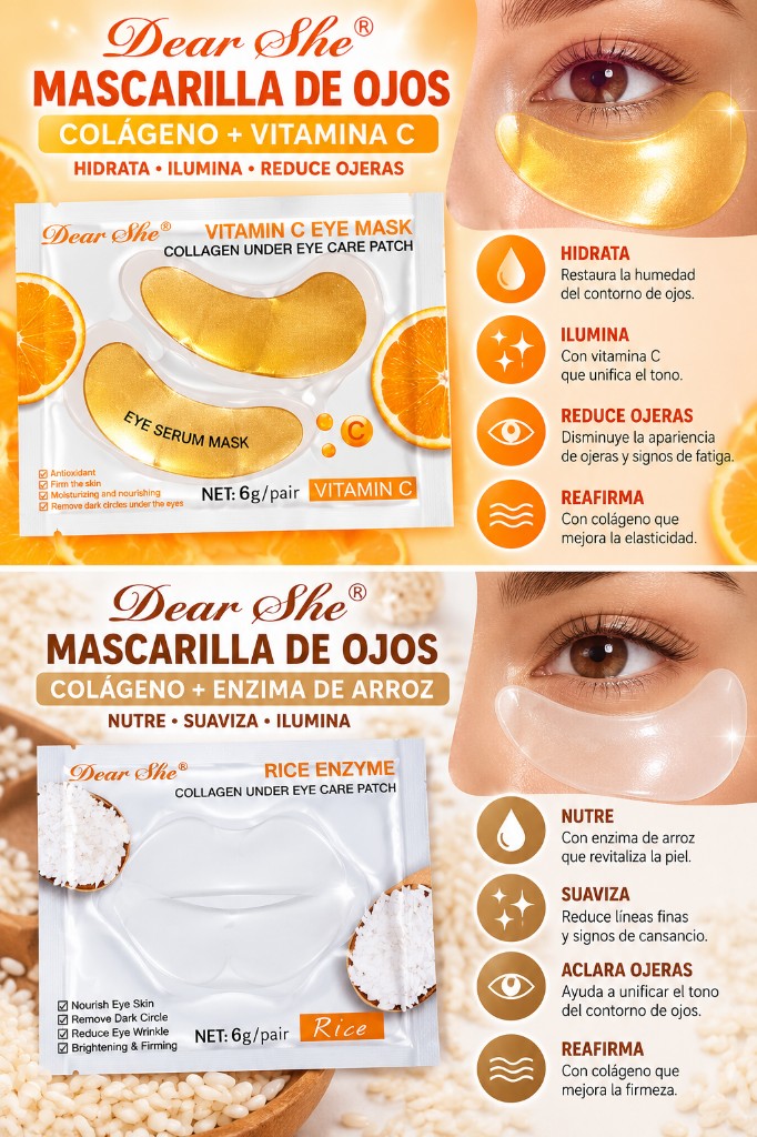 mascarilla de ojos