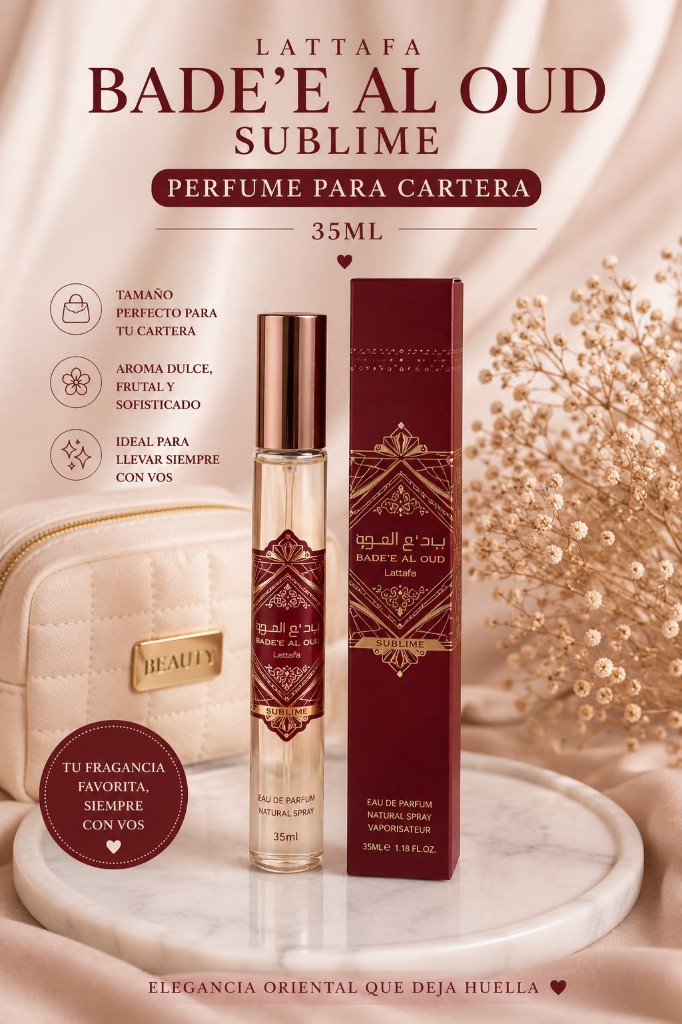 Perfume árabe en tubo