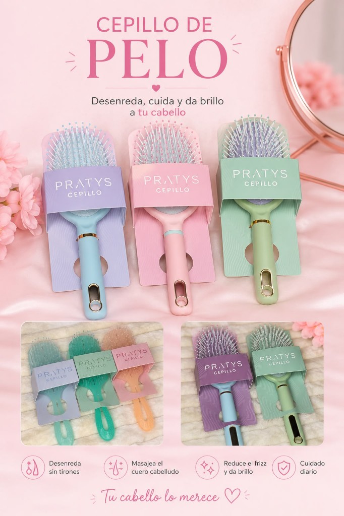 PRATYS cepillo pastel