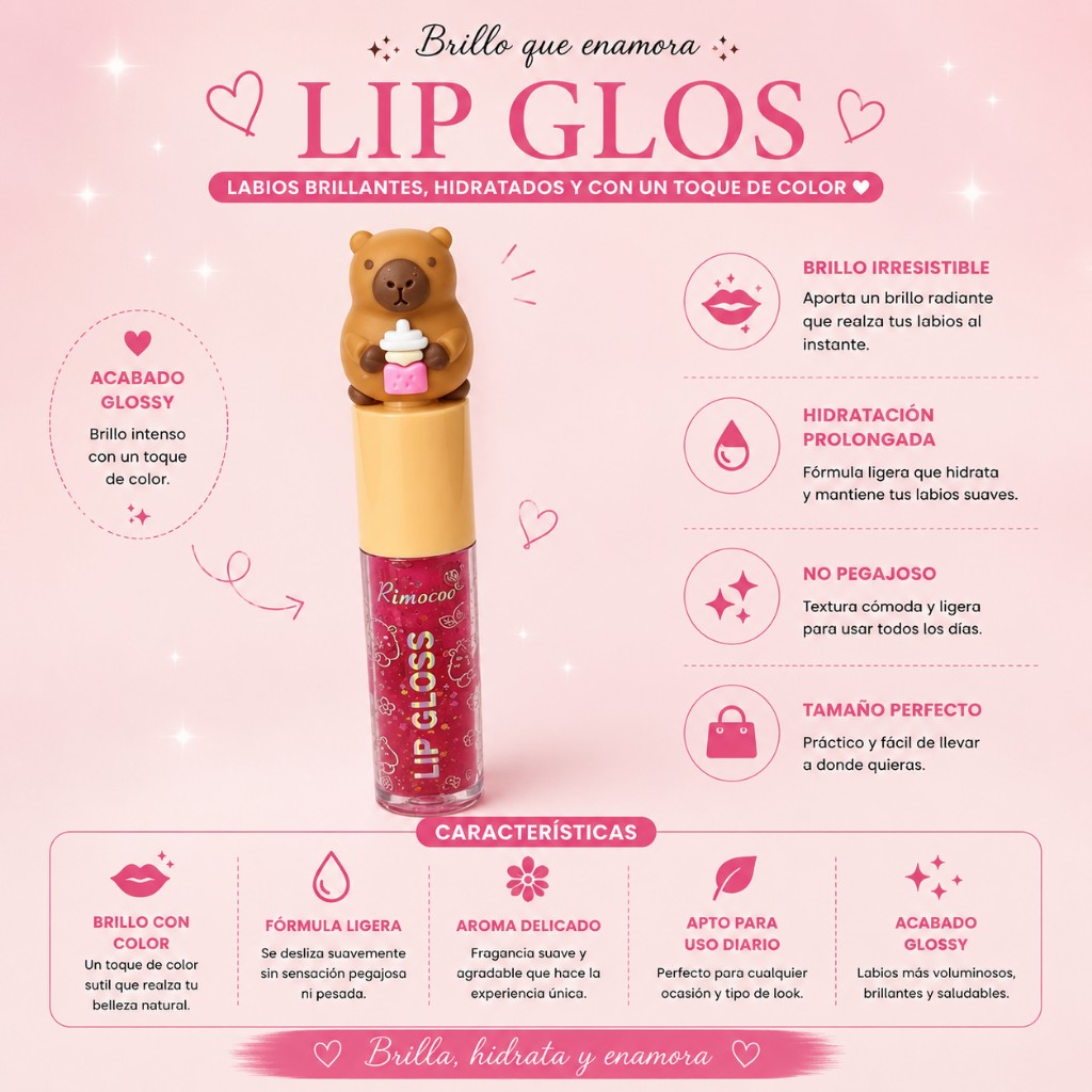 Lip Gloss capibara