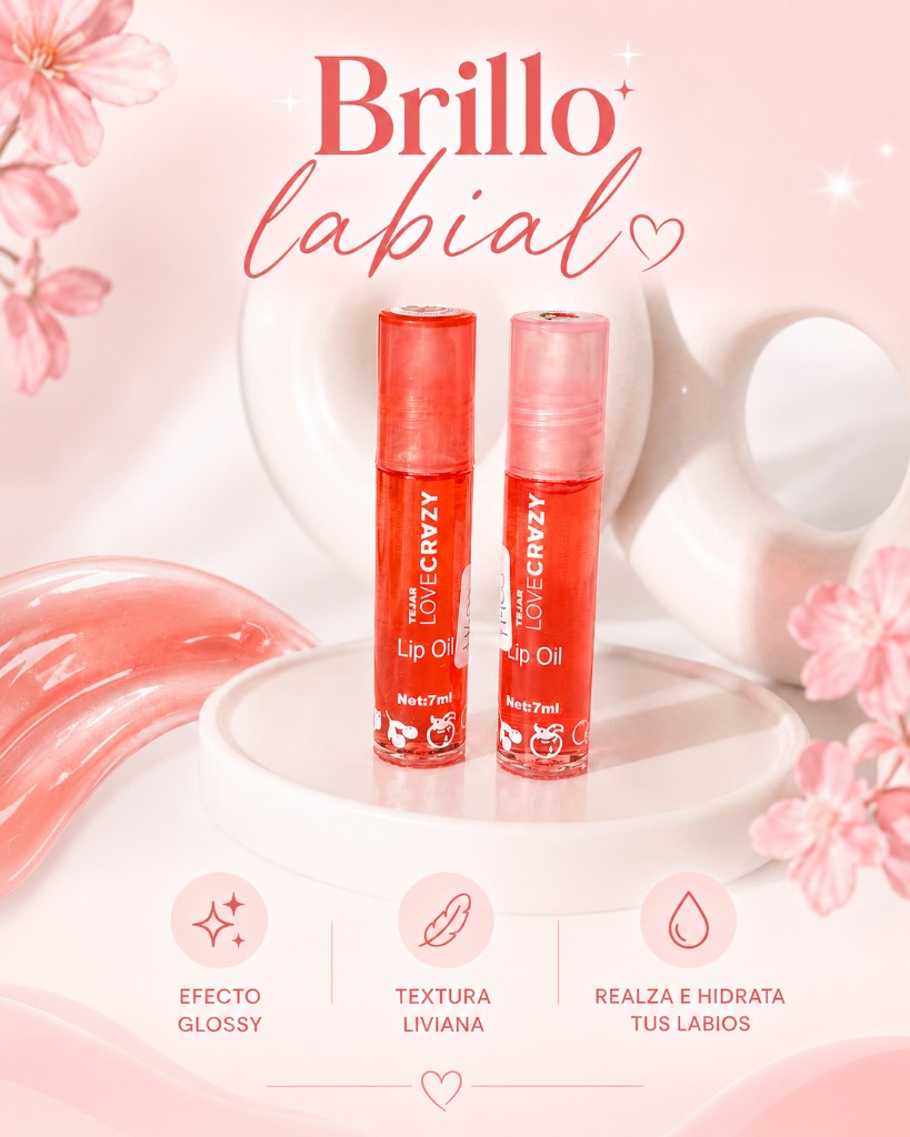 Brillo labial love crazy
