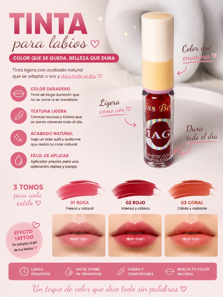 Tinta de labios