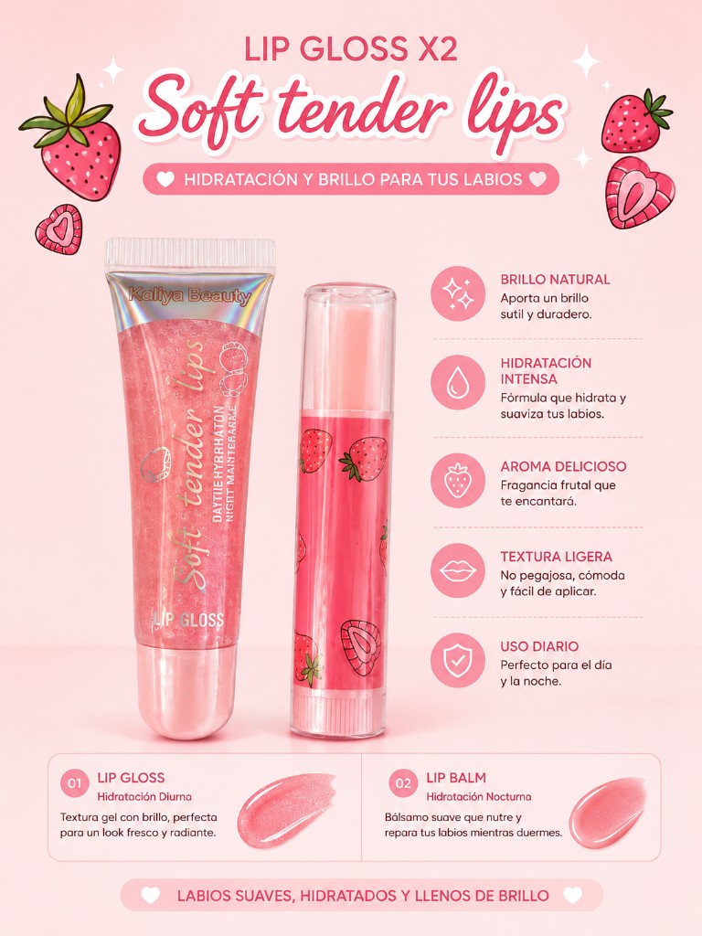 Lip gloss x2