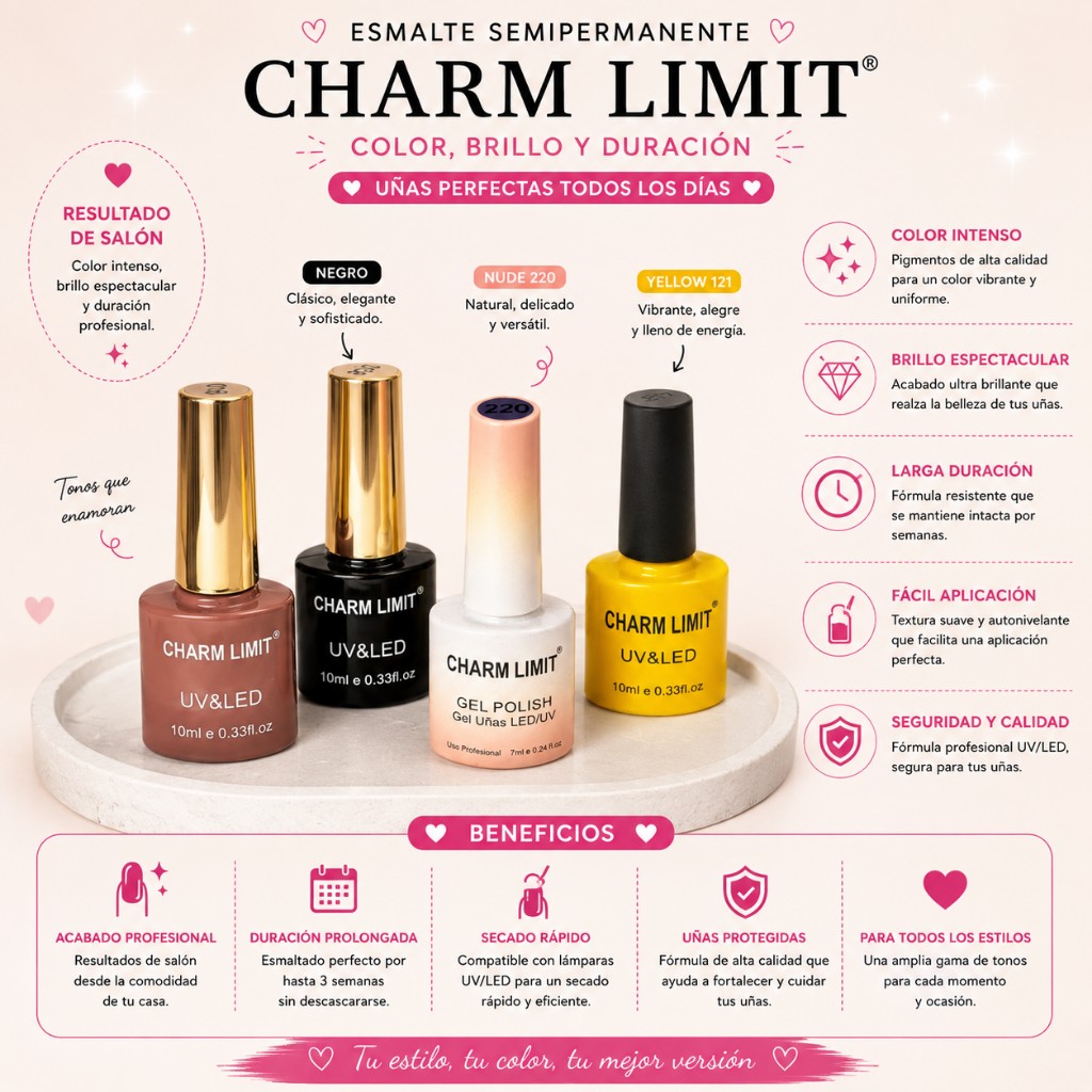 Charm Limit esmalte semipermanente