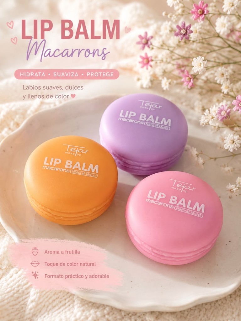 Lip Balm macaron Tejar