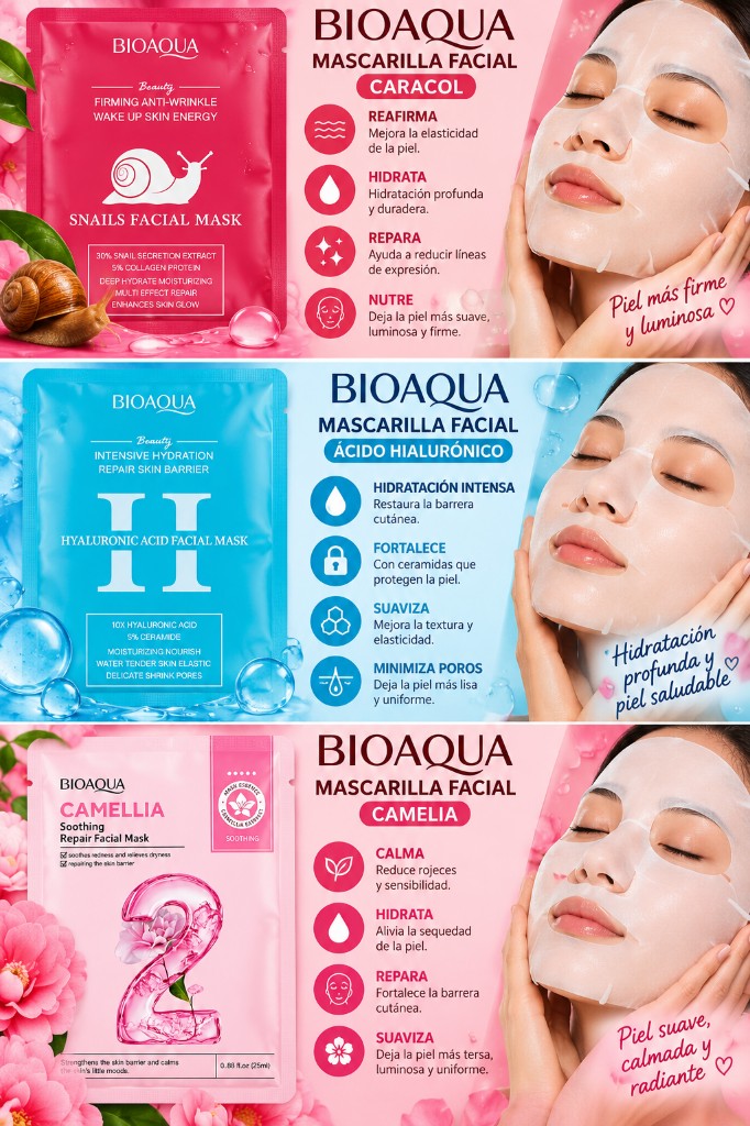 Mascarilla facial bioaqua