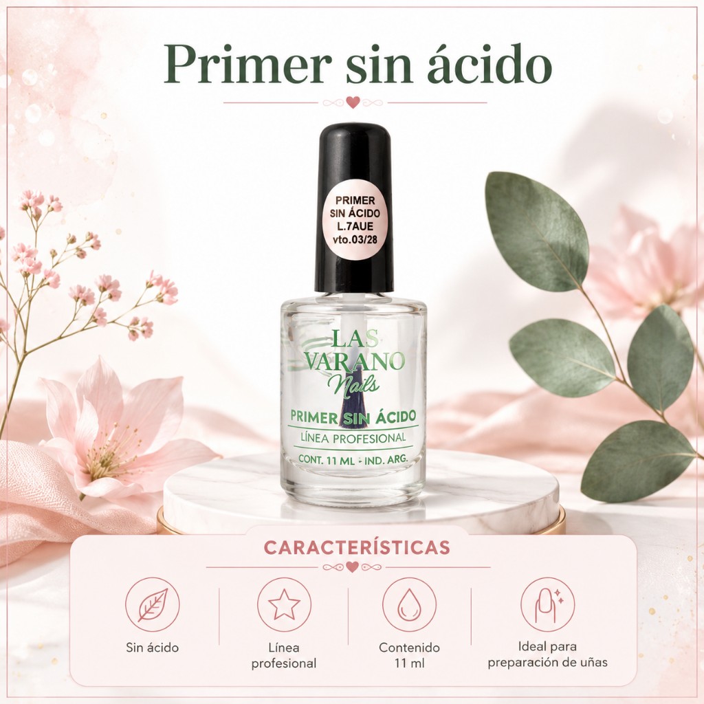 Las Varano primer sin ácido
