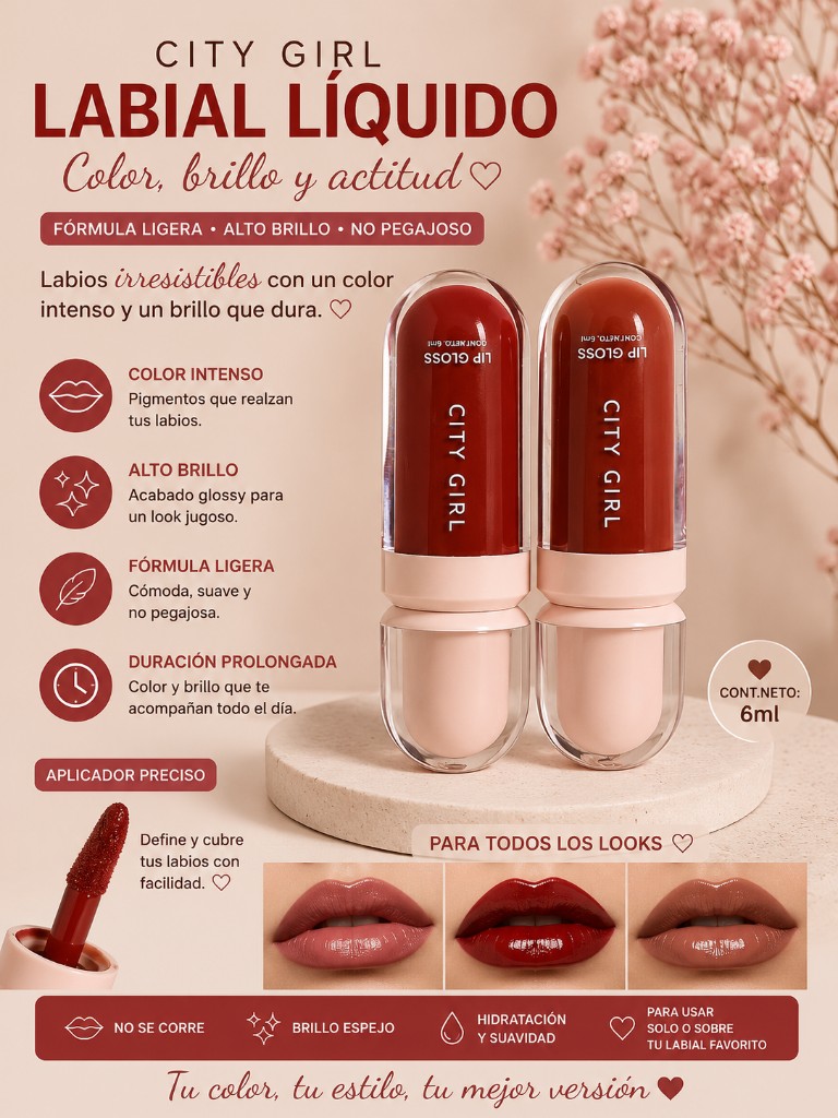 CITY GIRL Lip Gloss