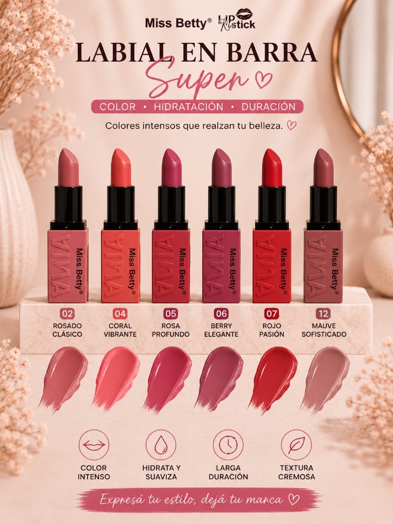 Labial en barra