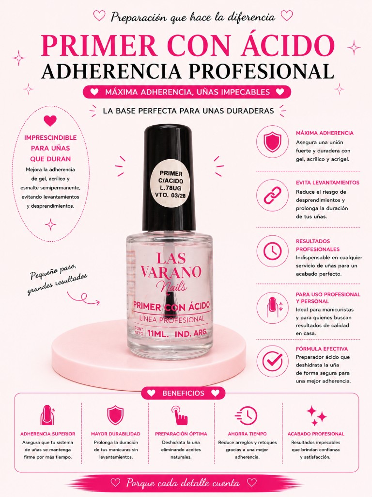 Las varano Primer con acido