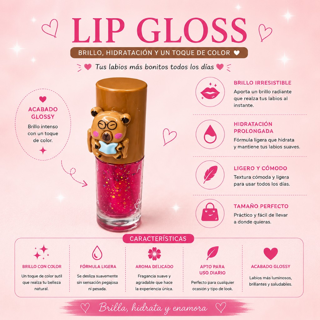 Lip gloss oso