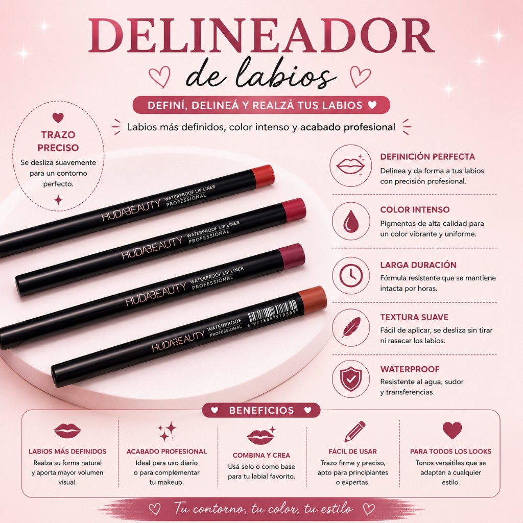 Huda Beauty delineador de labios