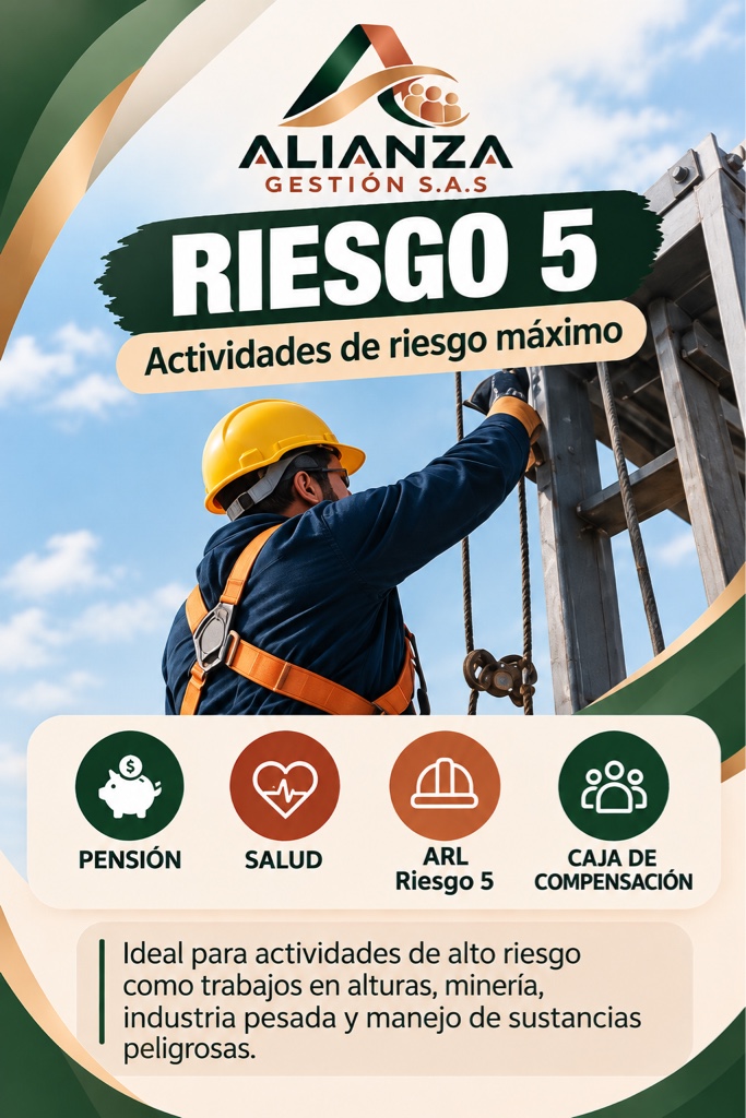 ARL + EPS – Riesgo 5