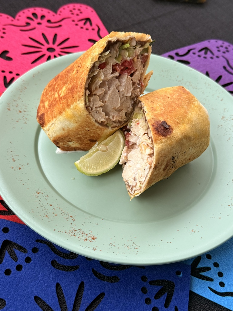Burrito de pollo