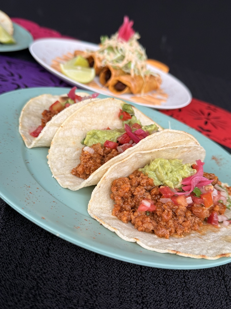 Taco de carne molida