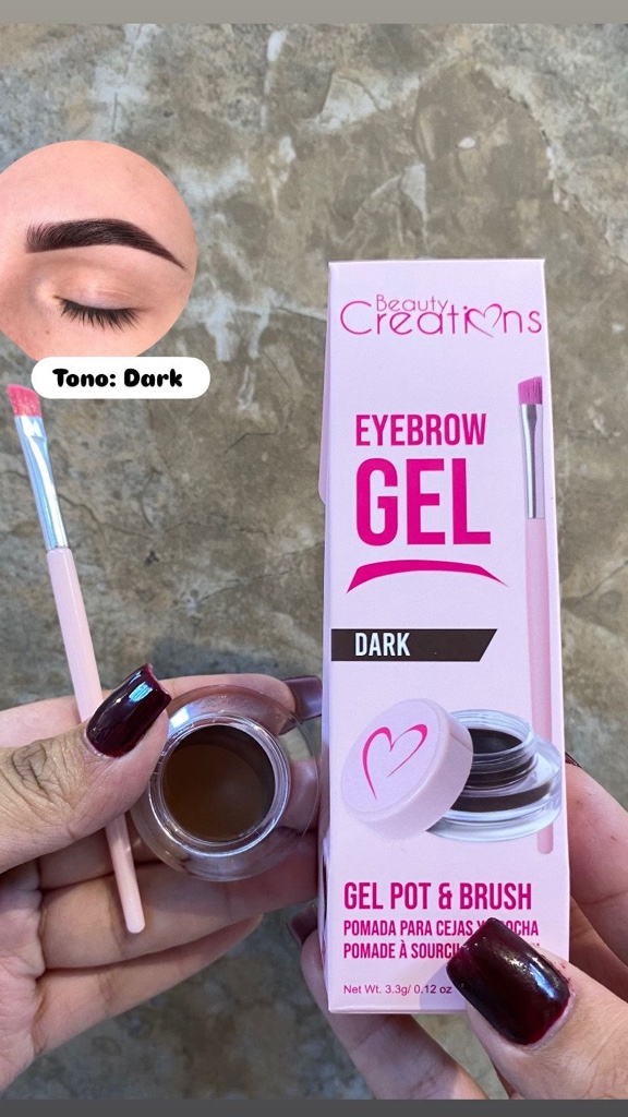 Beauty Creations Gel cejas Dark