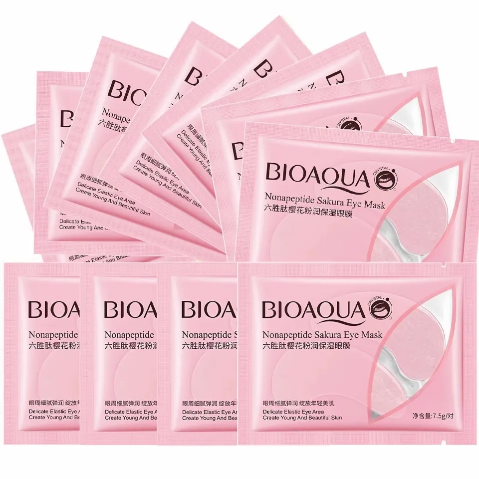 BIOAQUA mascarilla ojos rosa