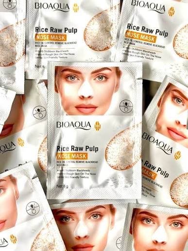 BIOAQUA Rice Raw Pulp mascarilla nasal