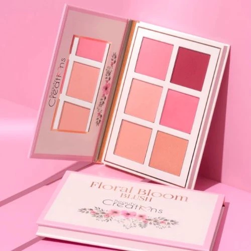 Floral Bloom paleta rubor rosa