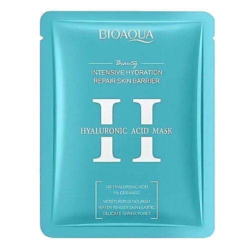 BIOAQUA mascarilla hidratante azul
