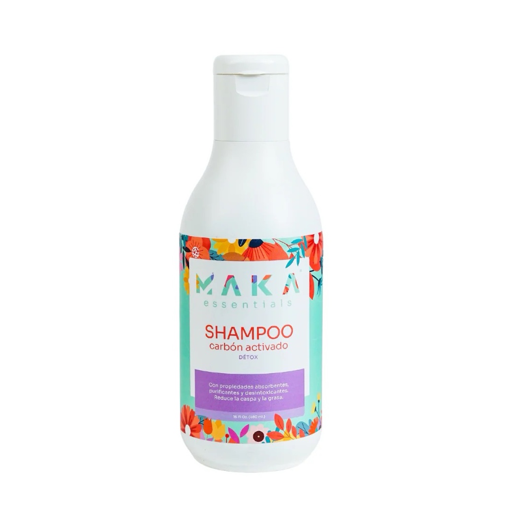 MAKA Shampoo Carbón Activado