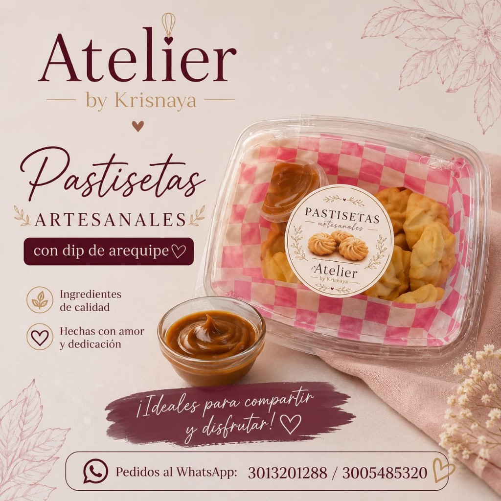 Atelier pastisetas artesanales