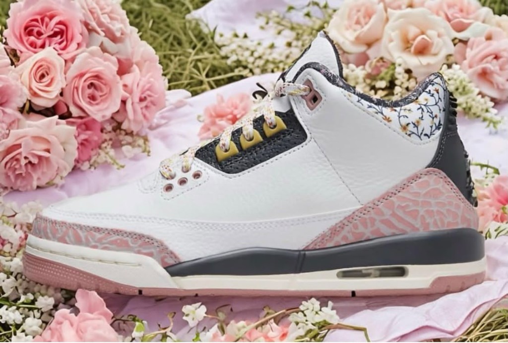 Air jordan 3 retro G vintage floral