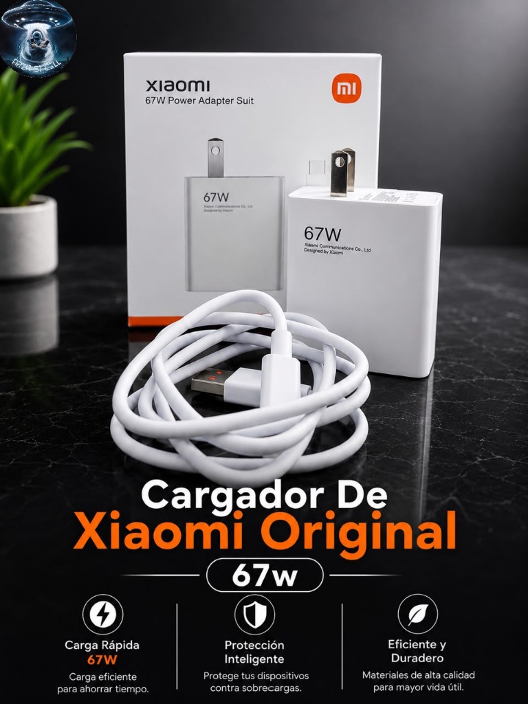 Xiaomi cargador 67W