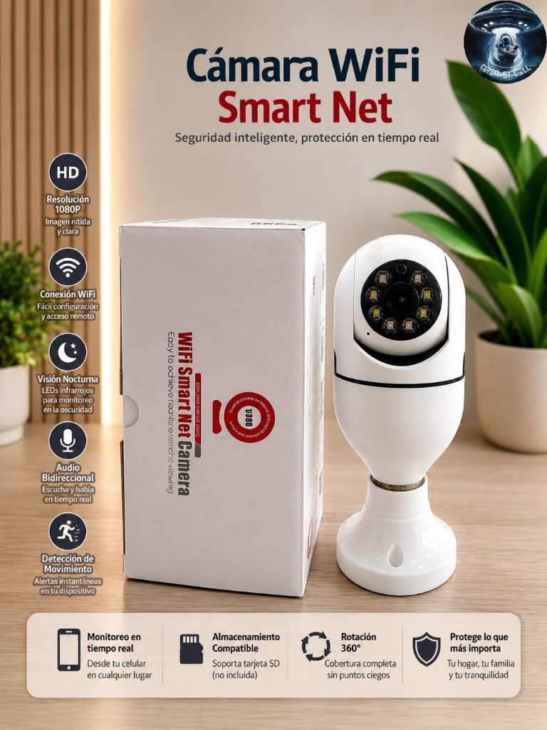 Smart Net Camara WiFi blanca