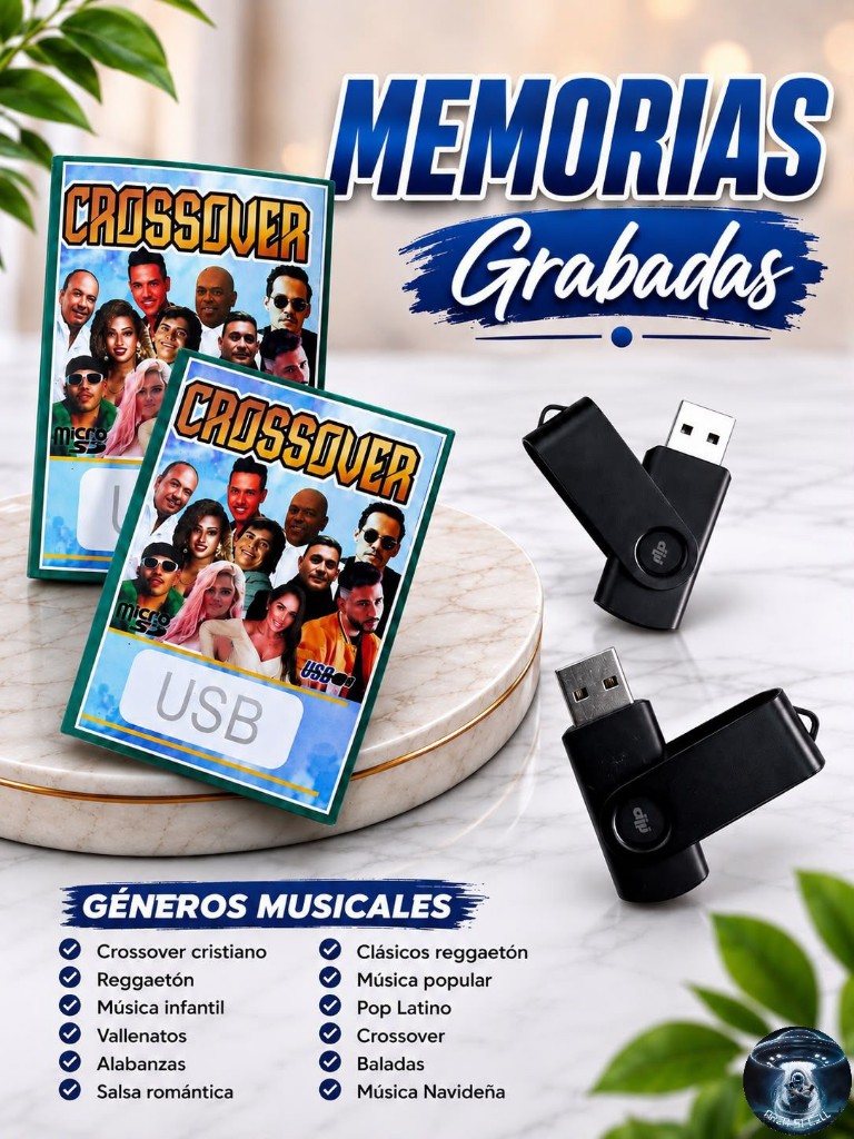 Memorias Crossover USB