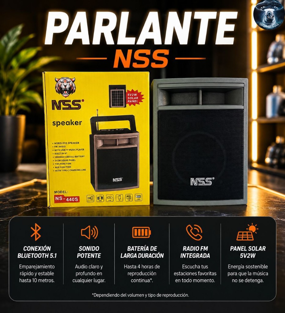 NSS parlante negro