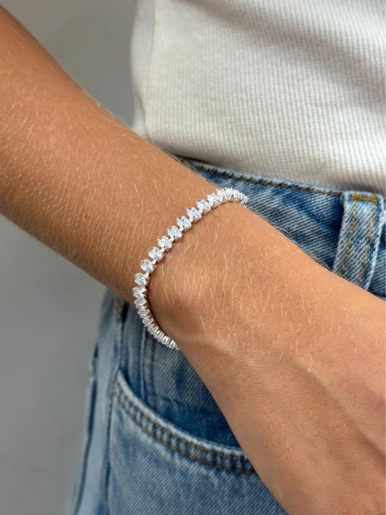 Pulseira Riviera Prata