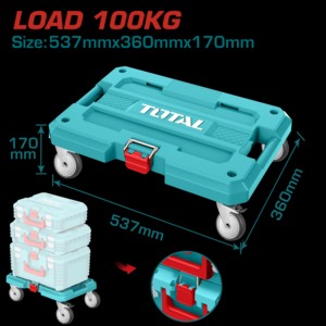 CARRITO RODANTE PARA CAJAS DE HERRAMIENTAS APILABLES - TOTAL