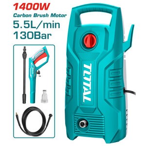 HIDROLAVADORA 1400W 130BAR 5.5L/MIN - TGT11316 - TOTAL