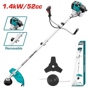 DESMALEZADORA A GASOLINA 1.4KW 52CC - TP5524421 - TOTAL