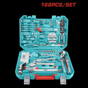 JUEGO DE HERRAMIENTAS MANUALES (168 PZS) - THKTHP21686 - TOTAL