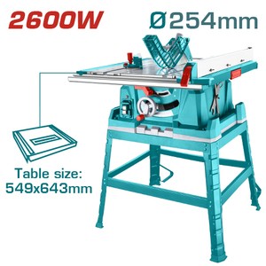 SIERRA DE BANCO 2600W 255MM - TS526043 - TOTAL