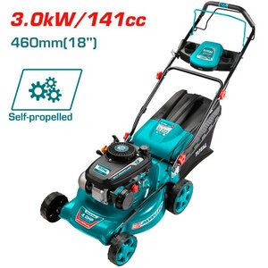 CORTACÉSPED A GASOLINA 3KW 141CC - TGT141182 - TOTAL