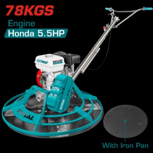 ALISADORA DE CONCRETO (HELICÓPTERO) 78KG MOTOR HONDA 5.5HP - TP9361-1 - TOTAL