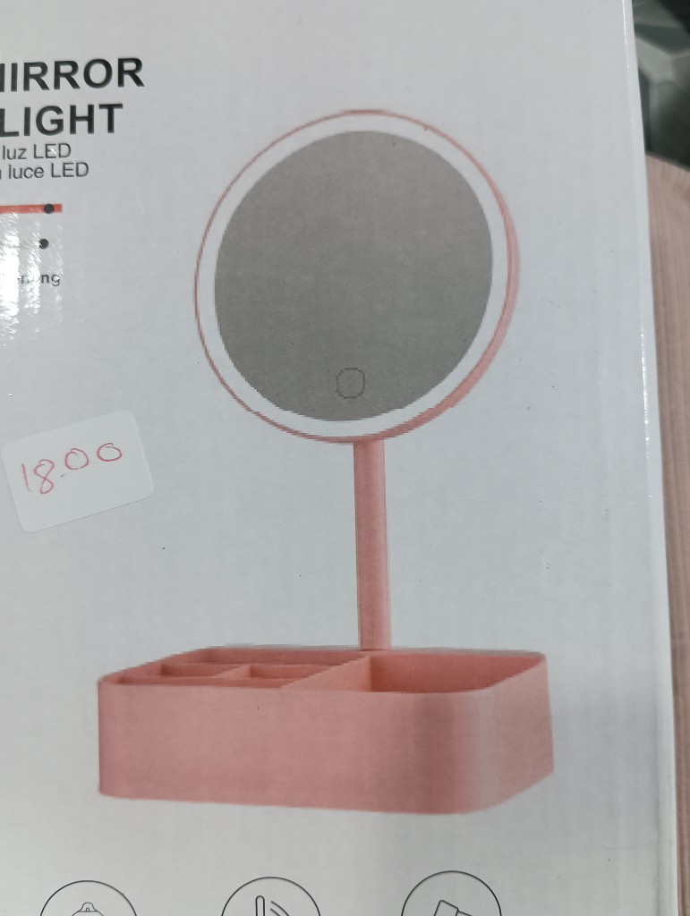 ESPEJO LED + ORGANIZADOR O