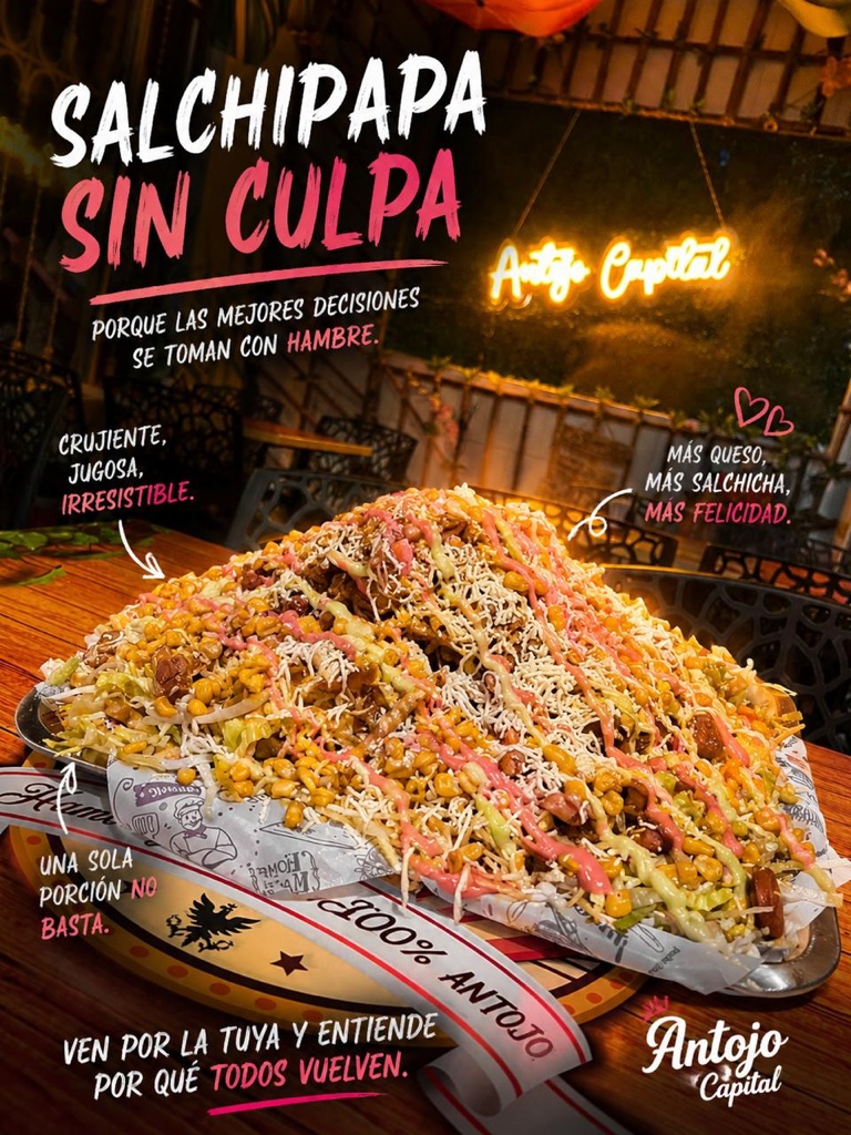 Salchipapa Antojo Capital