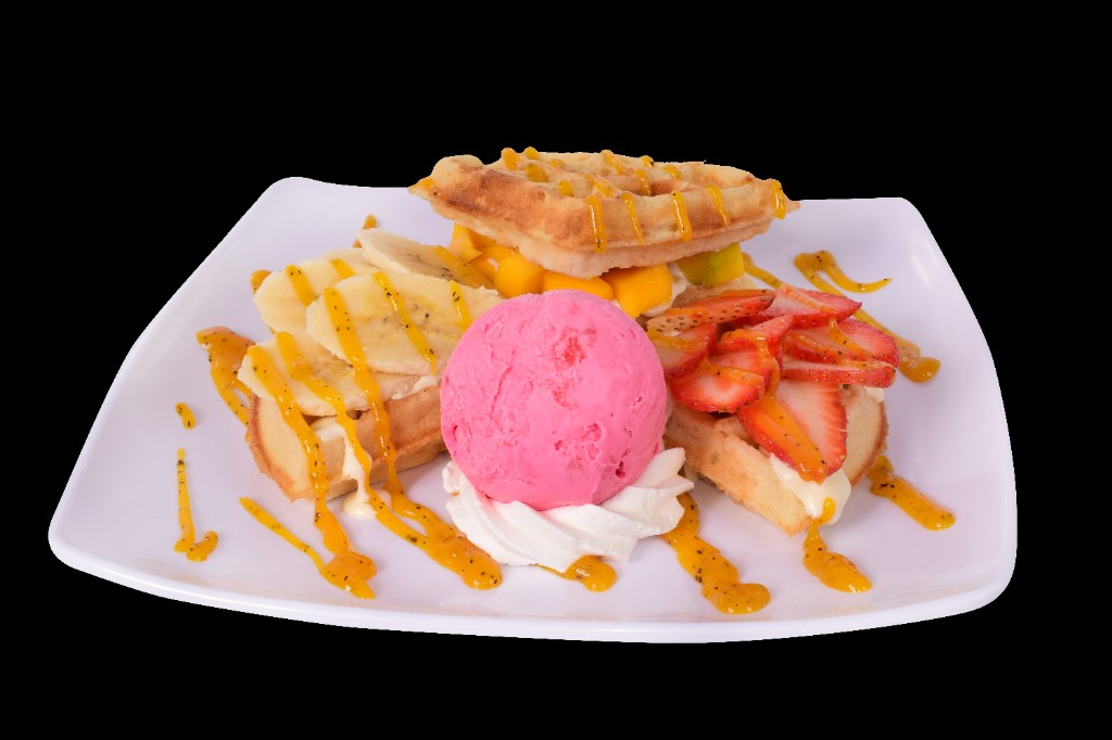 Wafle frutal