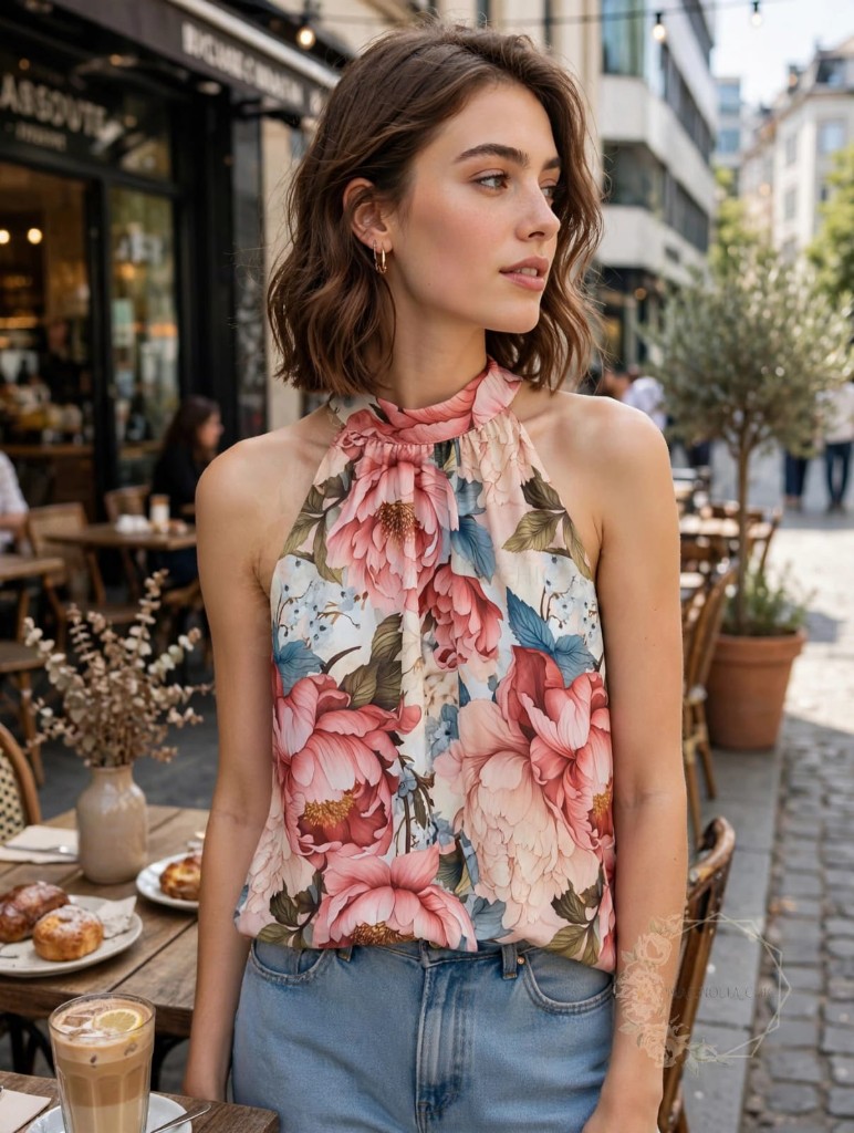 Musculosa halter Jana