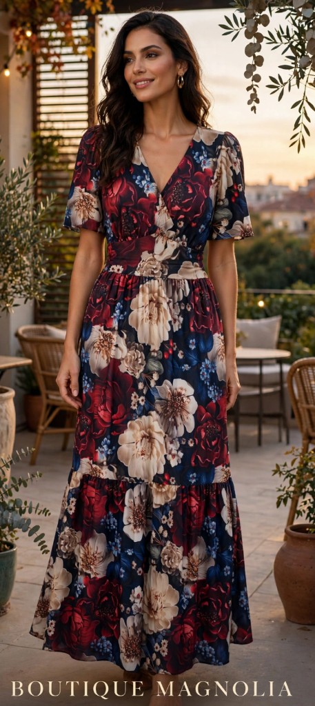 Vestido estampado Amy