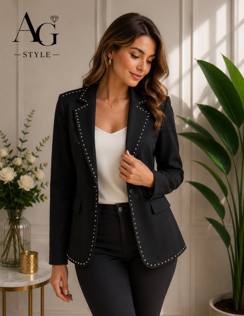 Blazer S. Negro de Taches