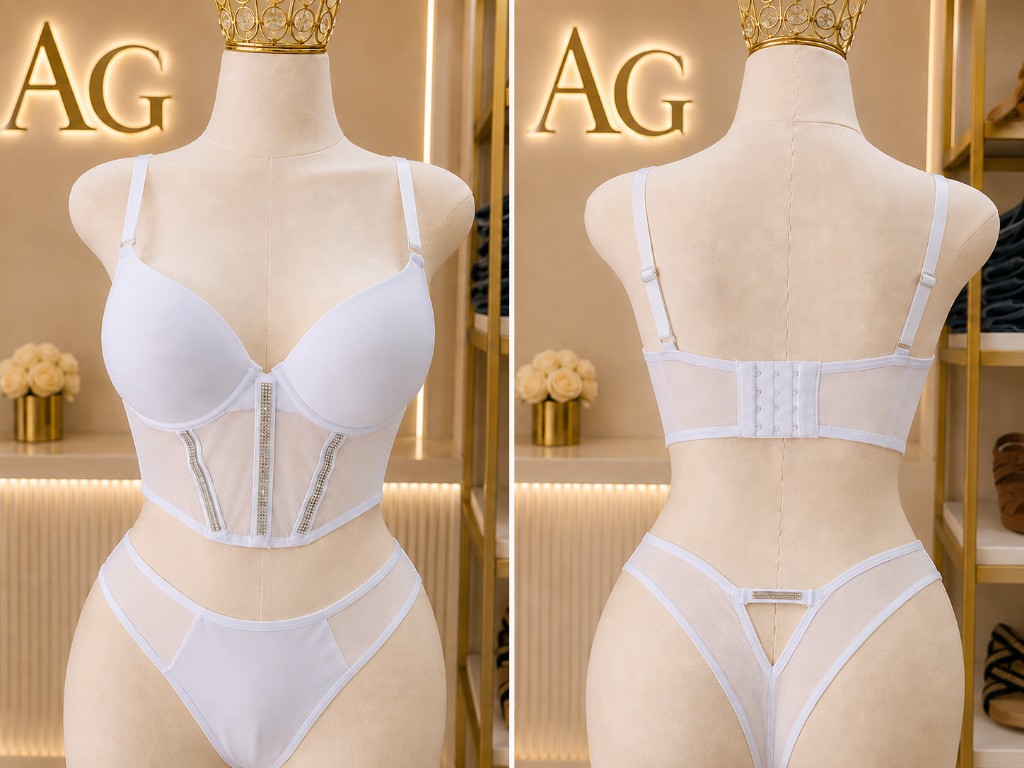 Set Blanco Ropa interior
