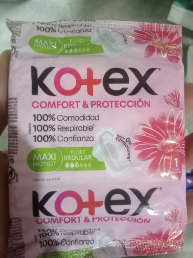 Kotex Comfort & Protección toallas